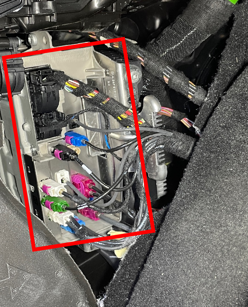 ベンツ H/W テレビキャンセラー EVO EQS V297/EQE V295 メインユニットアクセスマニュアル 説明書