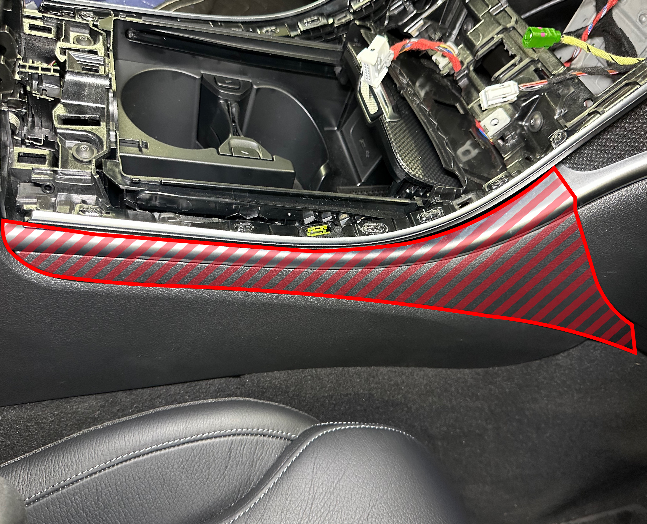 ベンツ H/W テレビキャンセラー E2TV Cクラス W206/S206/C206/X206 GLCクラス X254/C254 メインユニットアクセスマニュアル 説明書