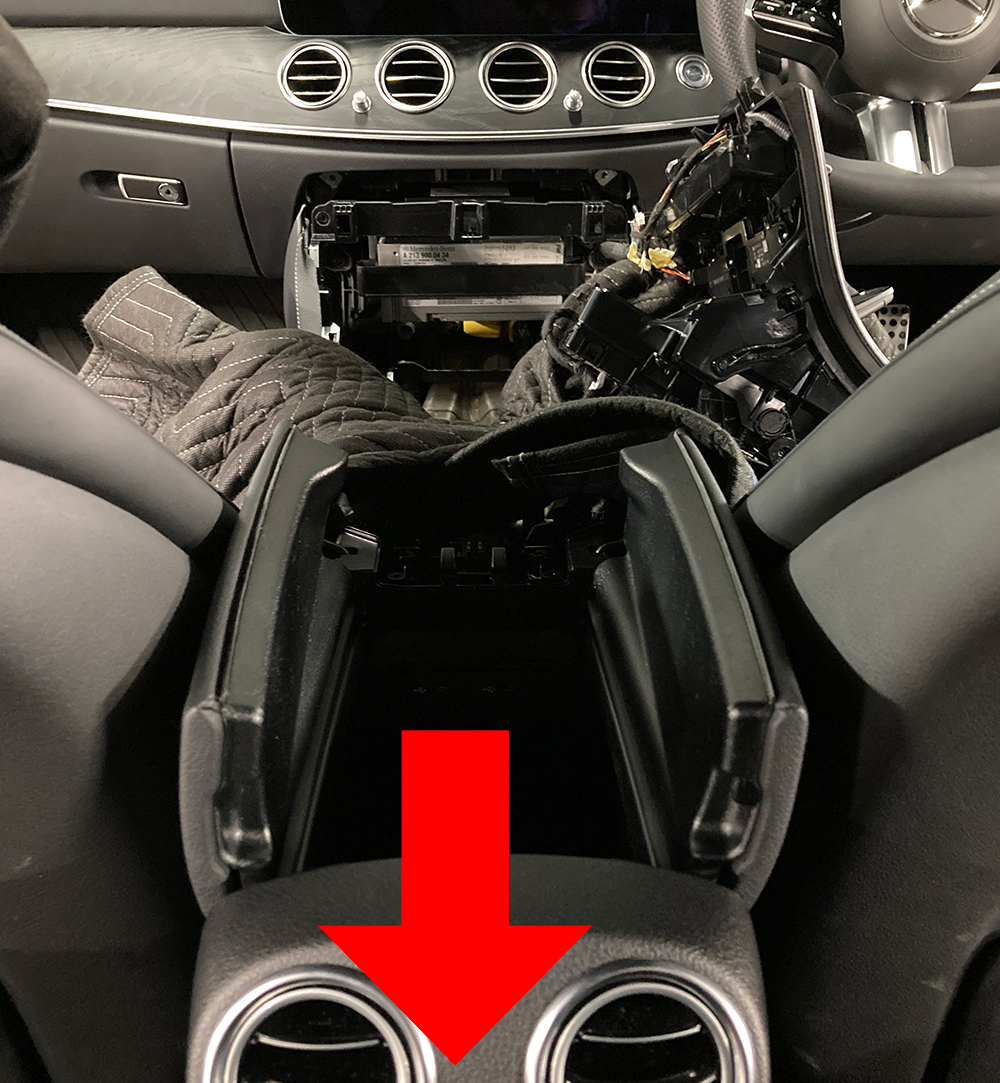 ベンツ H/W テレビキャンセラー E2TV CLSクラス C257 / Eクラス W213 ※ARナビ搭載車 メインユニット取り外しマニュアル 説明書